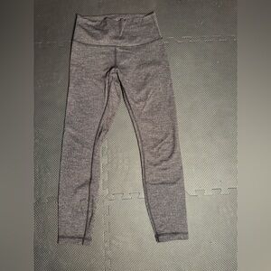 Lululemon Athletica Gray Leggings with Elastic Waistband